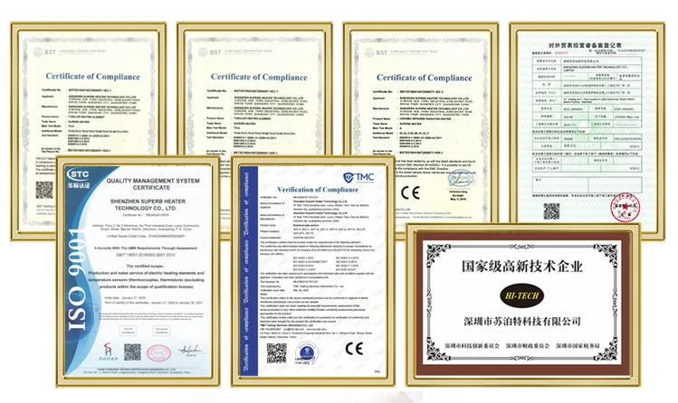 3d printer cartridge heater certificatee 3d printer cartridge heater certificatee
